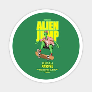 ALIENJUMPSKATEBOARD Magnet